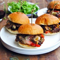 Cheesesteak Sliders