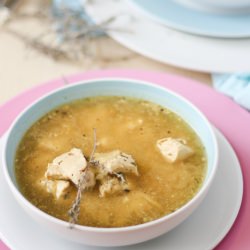 Almond Chicken Soup