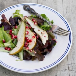 Pear and Pomegranate Salad
