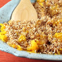 Butternut Squash with Panko