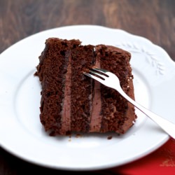 Sweet and Salty Chocolate Cake