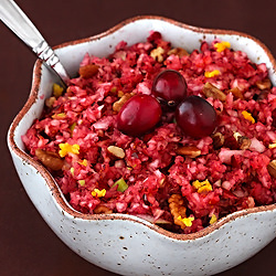 Cranberry Pear Relish