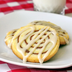 Orange Cinnamon Roll Cookies