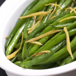 Gingered Green Beans