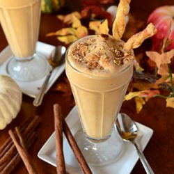 Pumpkin Pie Milkshakes