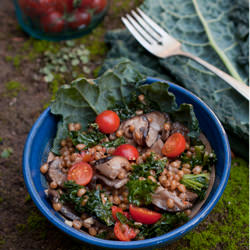 Winter Wheatberry Salad