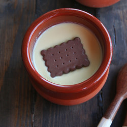 Classic Custard with Chocolate