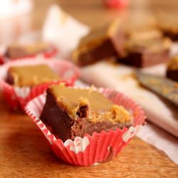 Chocolate Gingerbread Fudge