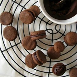 Chocolate Filled Gluten-Free Cookie