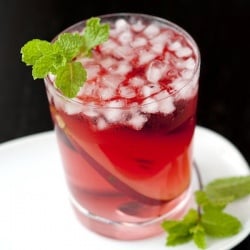Pear and Cranberry Cocktail