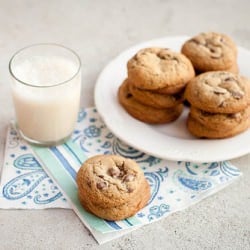 Buckwheat Chocolate Chip Cookies