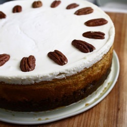 Bourbon Pumpkin Cheesecake