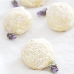 Coconut Lavender Cookie Balls
