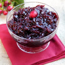 Cranberry Sauce with Port & Figs