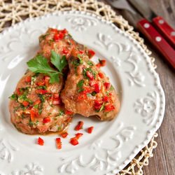Chicken Legs with Pepper Marinade