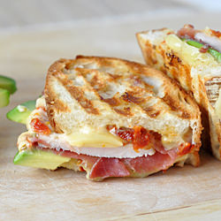Prosciutto-Wrapped Turkey Panini