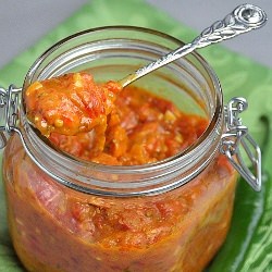 Cooked Salad with Peppers