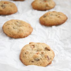 Chocolate Butterscotch Pecan Cookie