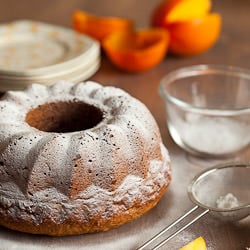 Persimmon Cake with Spices
