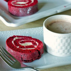 Red Velvet Peppermint Roll