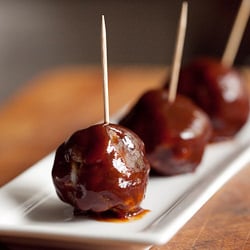 Saucy Cocktail Meatballs