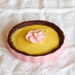 Tartlets with Chocolate and Custard