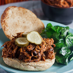Honey-Bourbon Pulled Chicken
