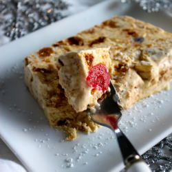 Christmas Ice-Cream Slice