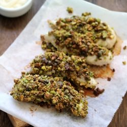 Pistachio Crumbed Chicken