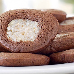 Black and White Coconut Slices