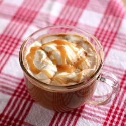 Salted Caramel Mocha Hot Chocolate