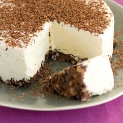 White Chocolate and Brownie Torte