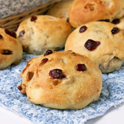 Cranberry Walnut Rolls