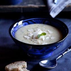 Jerusalem Artichoke and Potato Soup