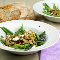 Green Bean, Goat Cheese & Green Olives