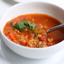 Tomato Chickpea Soup
