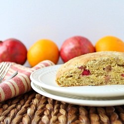 Pomegranate Orange Scones