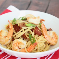 Shrimp Carbonara