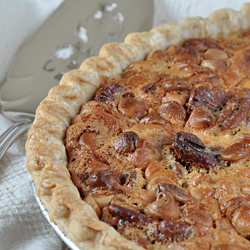 White Chocolate Pecan Pie