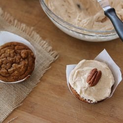 Pumpkin Pecan Cupcakes