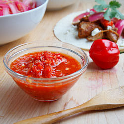 Roasted Habanero Salsa