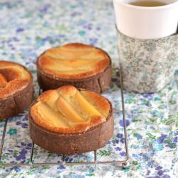 Quince Frangipane Tartlets