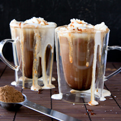 Homemade Salted Caramel Mocha