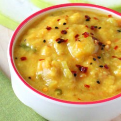 Pea Soup with Squash