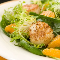 Scallops w/ Tangerine