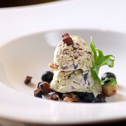 Bacon Blueberry Ice cream