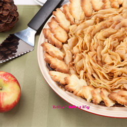 Christmas Almond Apple Pie