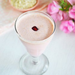Pomegranate Oats Milkshake