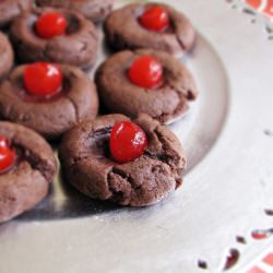 Chocolate Cherry Cookies