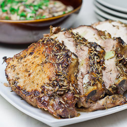 Roast Pork with Rosemary and Garlic